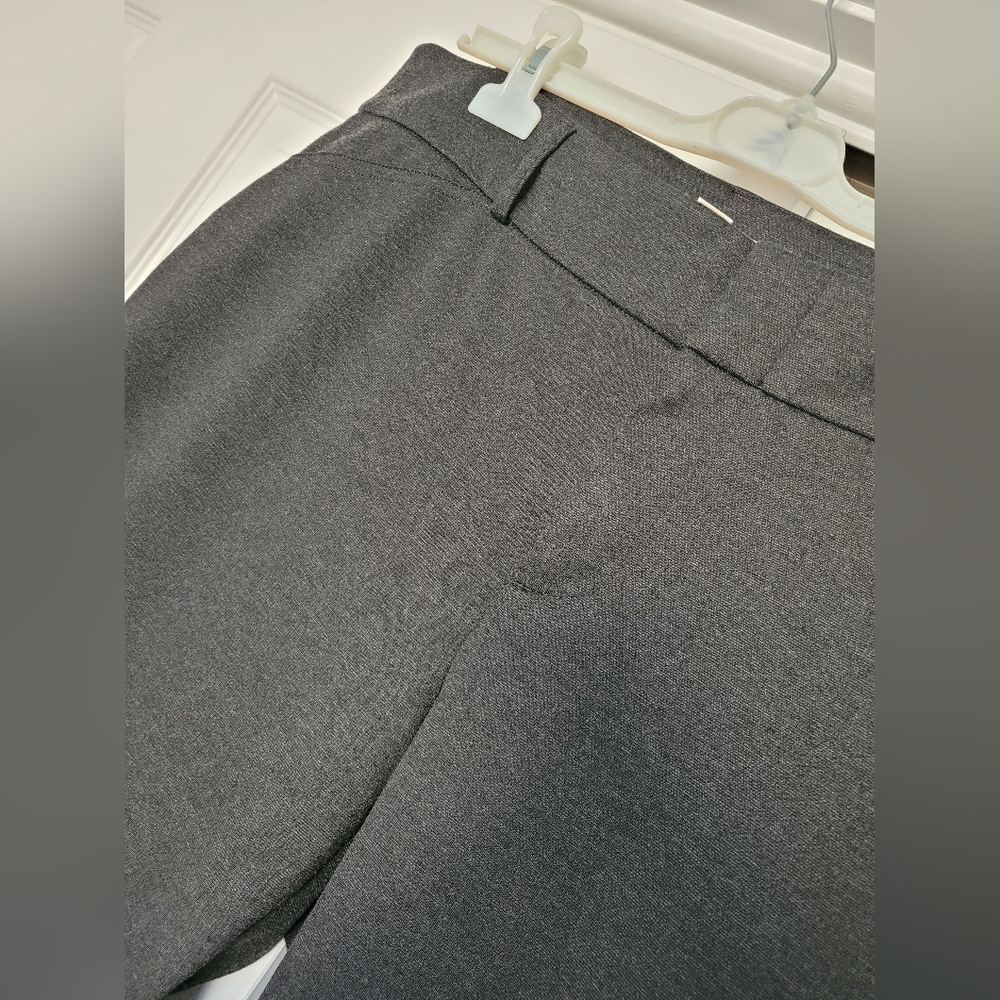 Michael Kors Women's Gray Dress Pant Straight Leg Super High Rise Classic 16W - Picture 6 of 16
